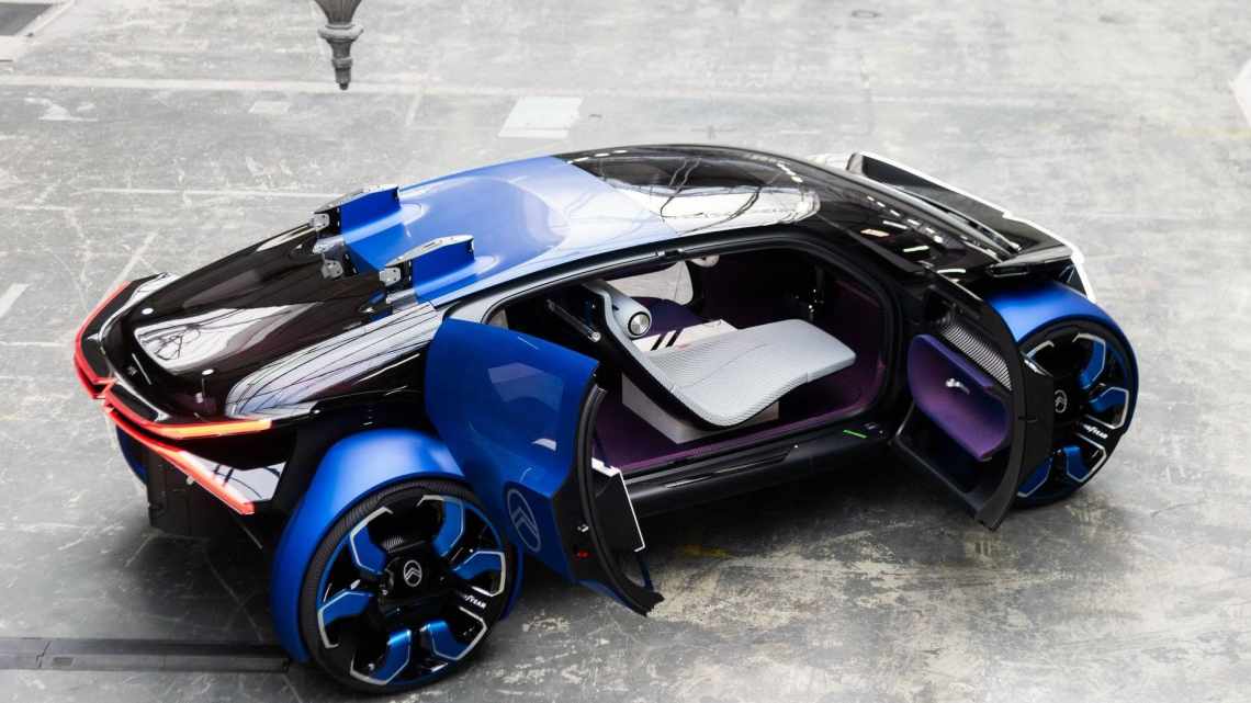 Citroen представил модный концепт на огромных колесах