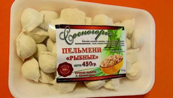 Рыбные пельмени