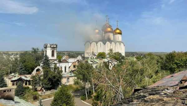 Свято-Никольский храм в селе Высоцкое