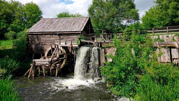 Развалины водяной мельницы