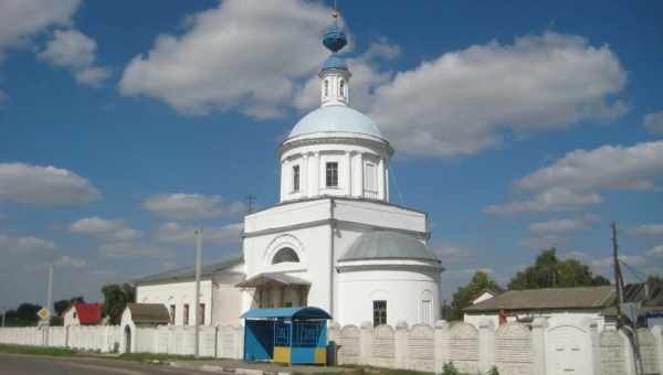 Никольская церковь в Парфентьево