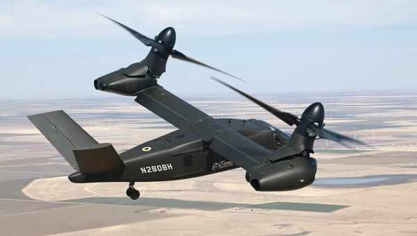 Американцы разогнали конвертоплан V-280 быстрее 250 узлов