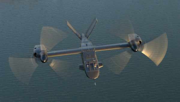 Конвертоплан V-280 испытали низкоскоростной маневренностью