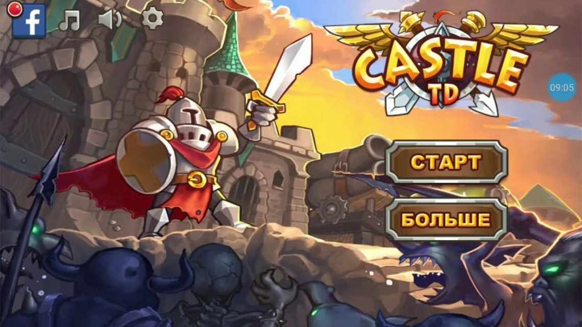 Monster Castle для Windows Phone - захист від вторгнення героїв