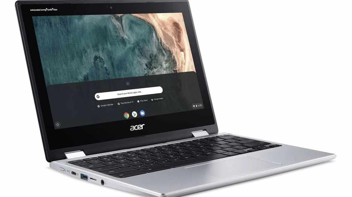 Acer анонсує Chromebook C720P в новому білому корпусі